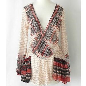 Free People Sheer Tunic NWOT